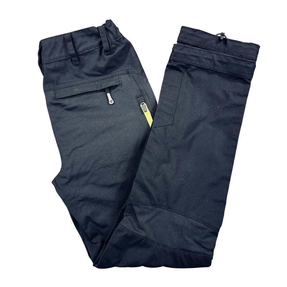 Arrak Outdoor Technical Hiking Cargo Pants Women's 36 Black Reinforced Knee